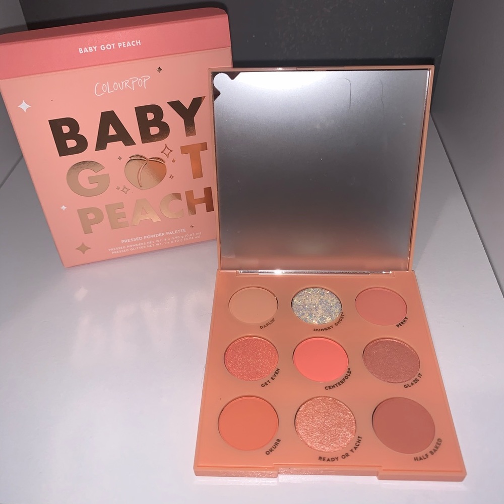 Colourpop “Baby got peach” palette